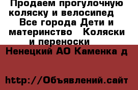 Продаем прогулочную коляску и велосипед. - Все города Дети и материнство » Коляски и переноски   . Ненецкий АО,Каменка д.